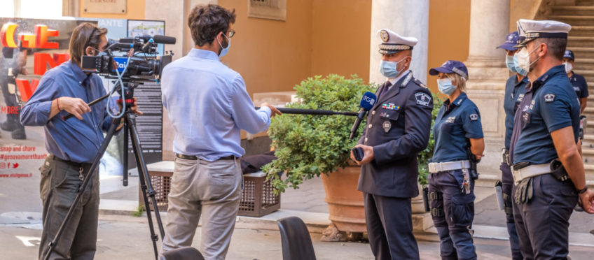 Sicurezza, la Polizia Locale di Genova primo Comando in Italia a valutare l’utilizzo del Bolawrap